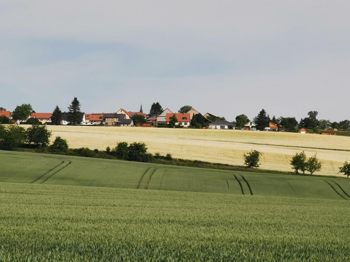 Ferienwohnung "Am Saalehaken" Gossitz Экстерьер фото